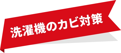 洗濯機のカビ対策