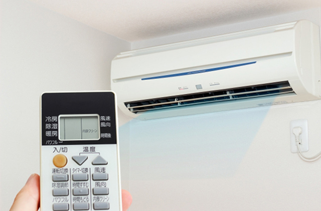 エアコンのカビ予防