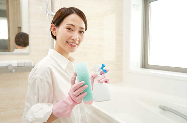 お風呂（浴室）のカビ取り前の準備と注意点