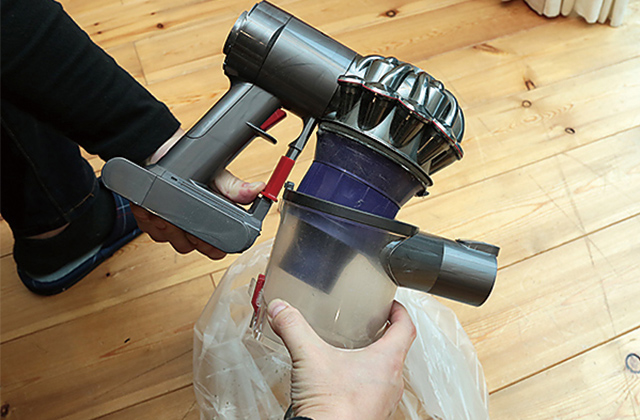 ダストカップの外し方