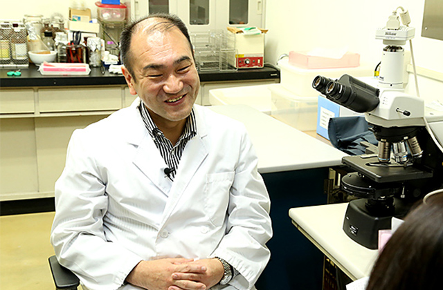 千葉大学真菌医学研究センター准教授の矢口先生