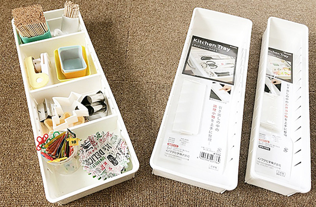 こまごました雑貨の分類に～イノマタ化学　キッチントレー