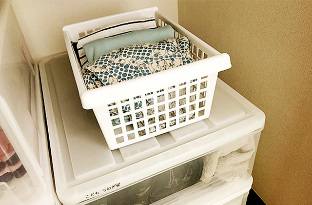 子供目線の簡単な収納