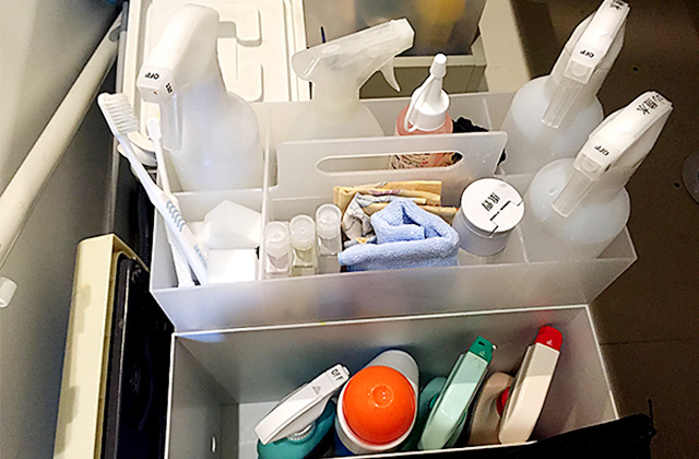 【洗面所】収納は洗面台の下を有効活用