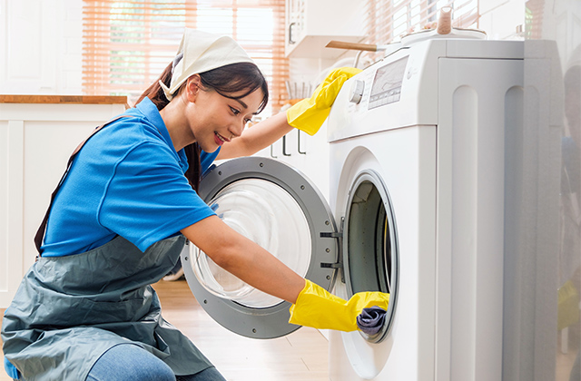 自分でできるドラム式洗濯機の槽洗浄方法