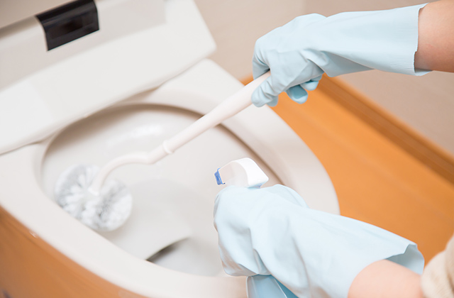 トイレの尿石・黄ばみを落とす掃除方法