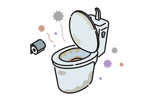 トイレ掃除をサボると汚れやニオイが落ちなくなる！？
