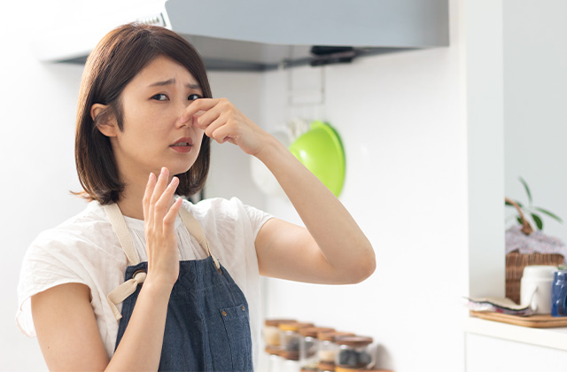 排水管の汚れがニオイ・詰まりの原因に