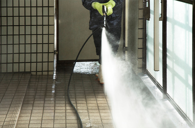排水管の高圧洗浄は自分でできる？
