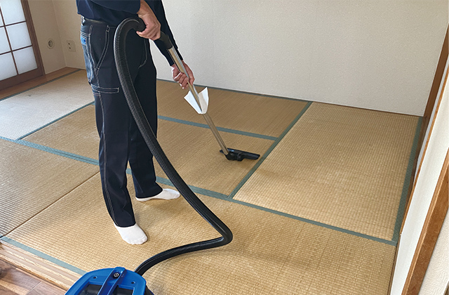 畳除菌クリーニング ダニアレルゲン測定
