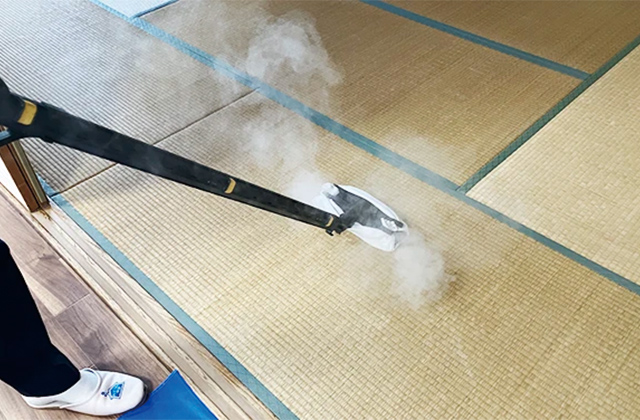 カビやダニの予防におそうじ本舗の「畳除菌クリーニング」