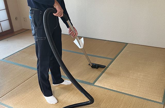 畳除菌クリーニング
