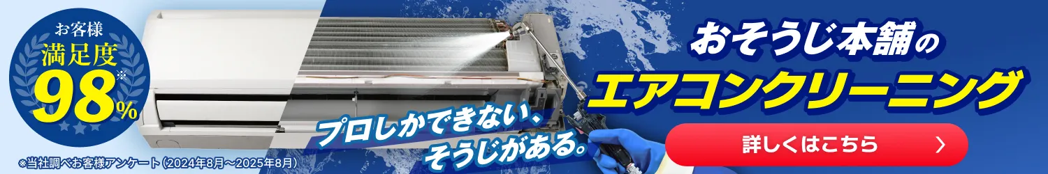 エアコンクリーニングはプロにお任せ！カビ・汚れを徹底洗浄