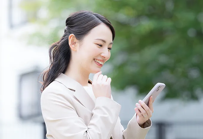 サービス中に安心して外出できるセキュリティ